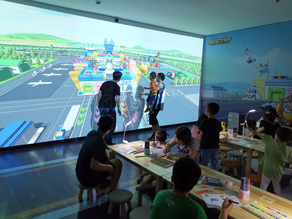 多媒体故事墙|流水墙