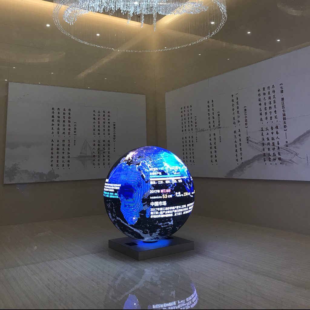 球幕互动|投影球幕